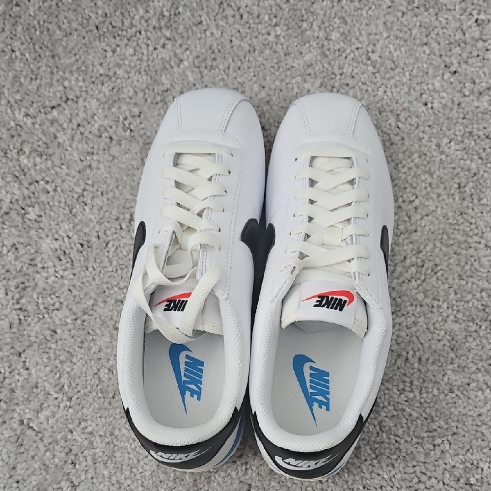 Nike Cortez white/black/blue *NEW